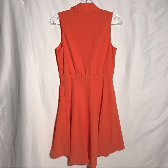 Ali & Jay Los Angeles Coral Sleeveless Collared High-Lo Fit & Flare Dress S - Picture 10 of 14